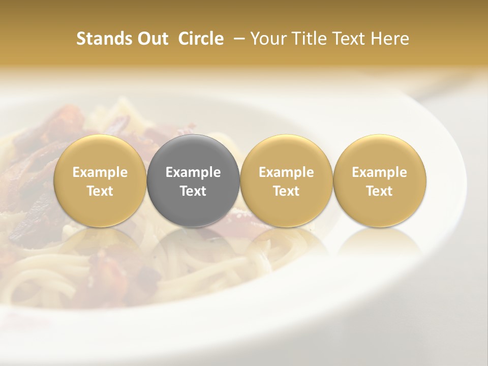 Meal Gastronomy Fresh PowerPoint Template