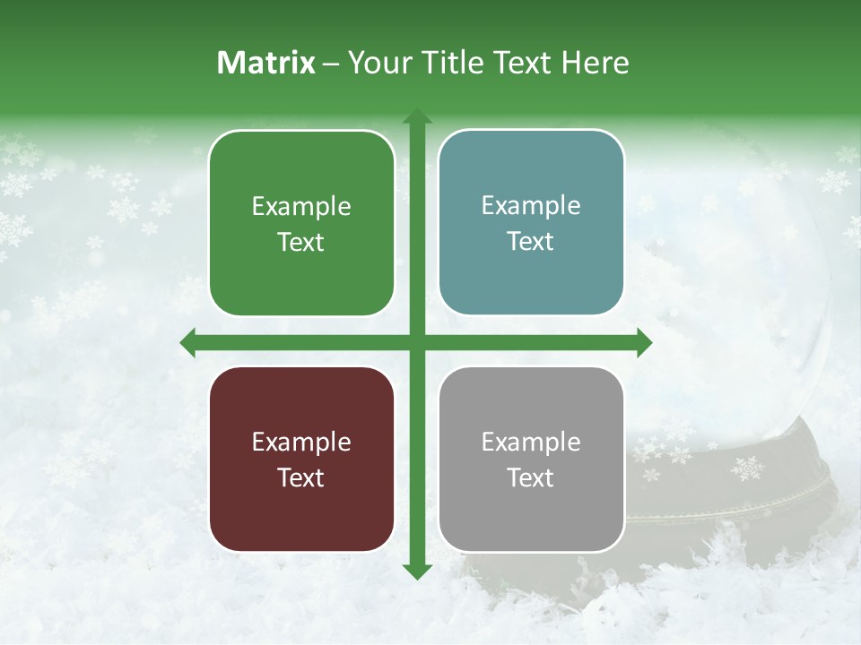 Empty Dreamy Decoration PowerPoint Template