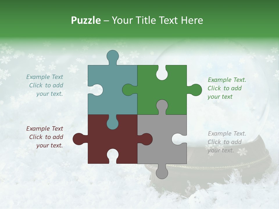 Empty Dreamy Decoration PowerPoint Template