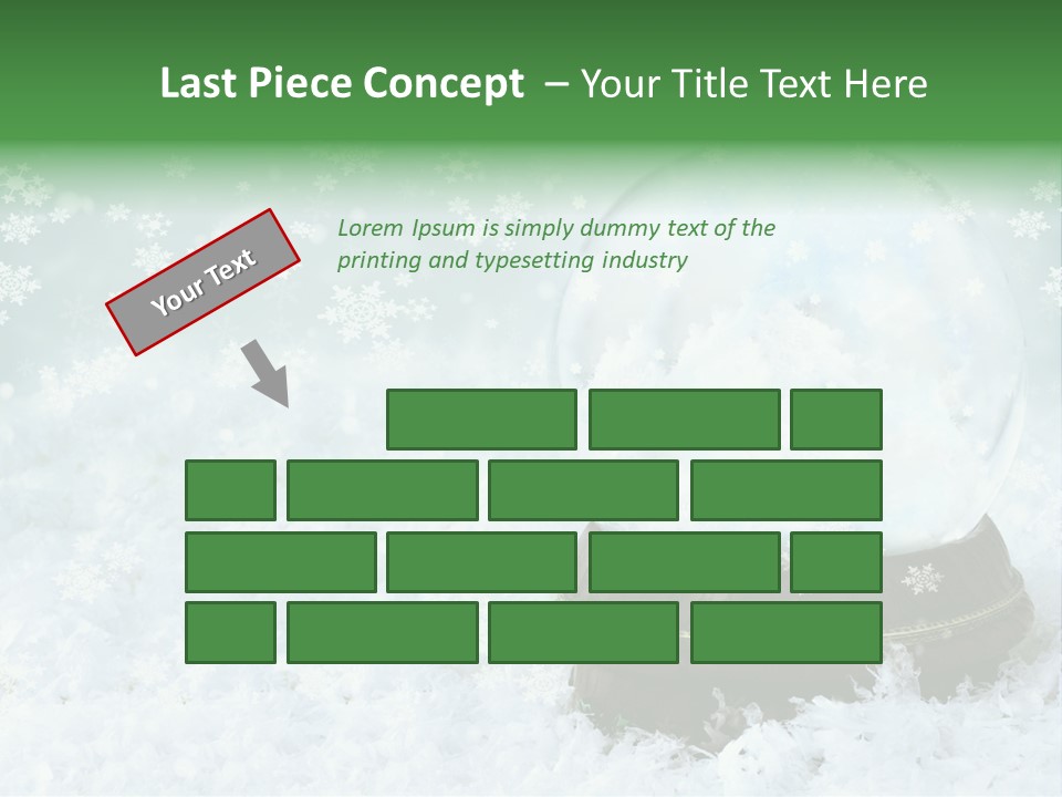 Empty Dreamy Decoration PowerPoint Template