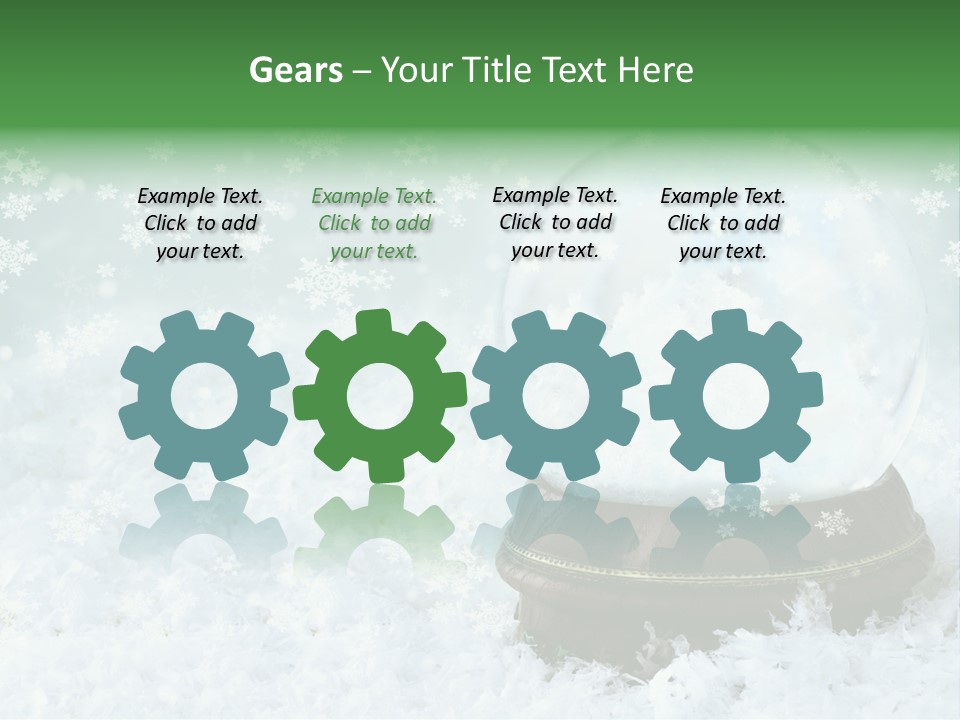 Empty Dreamy Decoration PowerPoint Template