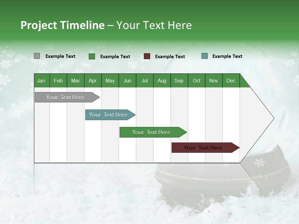 Empty Dreamy Decoration PowerPoint Template