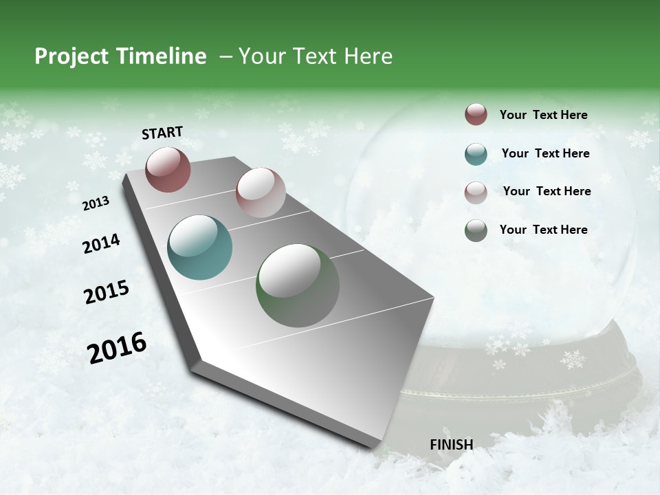 Empty Dreamy Decoration PowerPoint Template