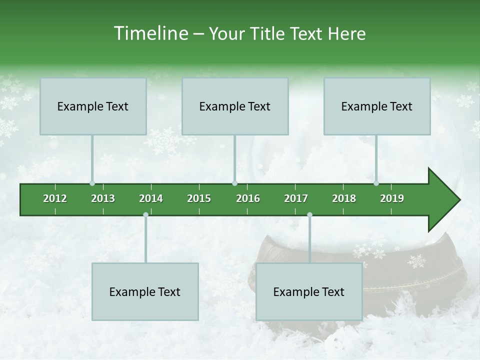 Empty Dreamy Decoration PowerPoint Template