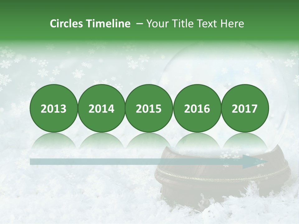 Empty Dreamy Decoration PowerPoint Template