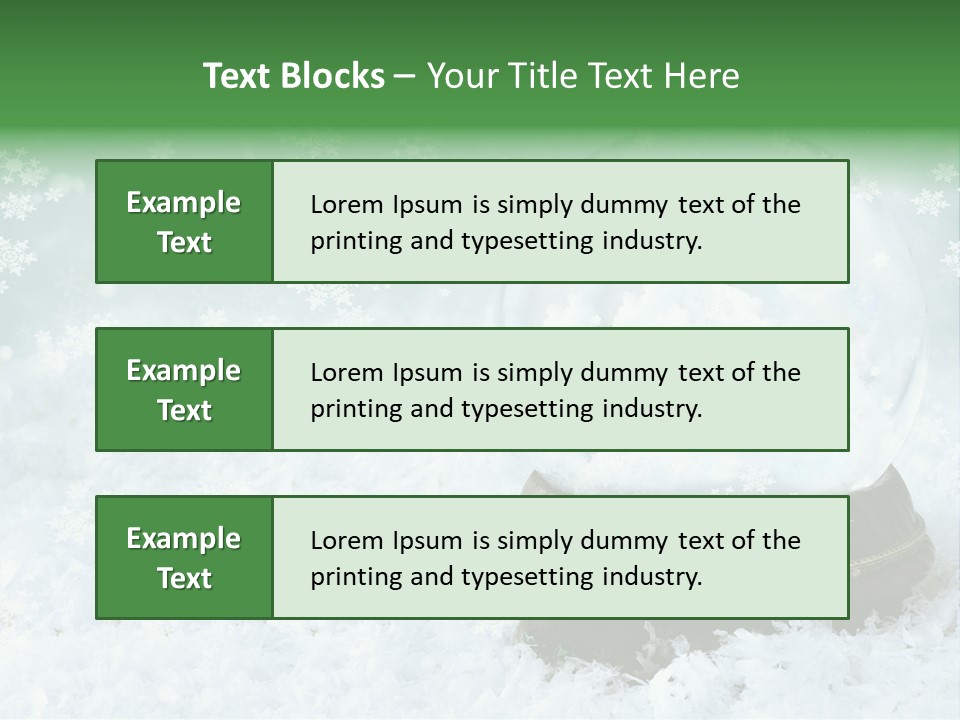 Empty Dreamy Decoration PowerPoint Template