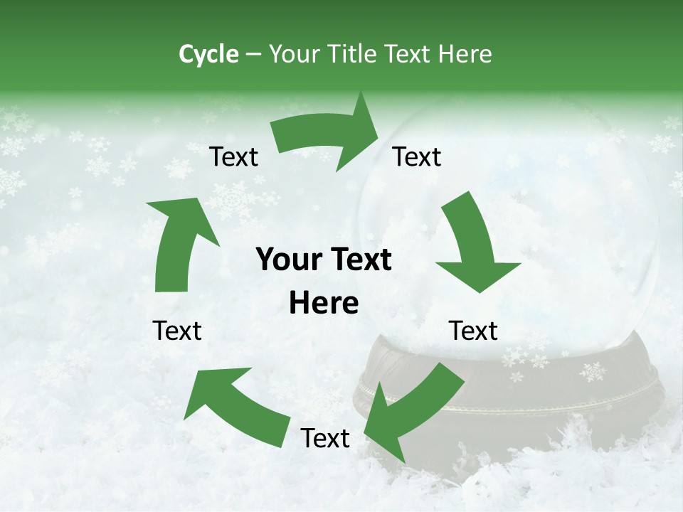 Empty Dreamy Decoration PowerPoint Template