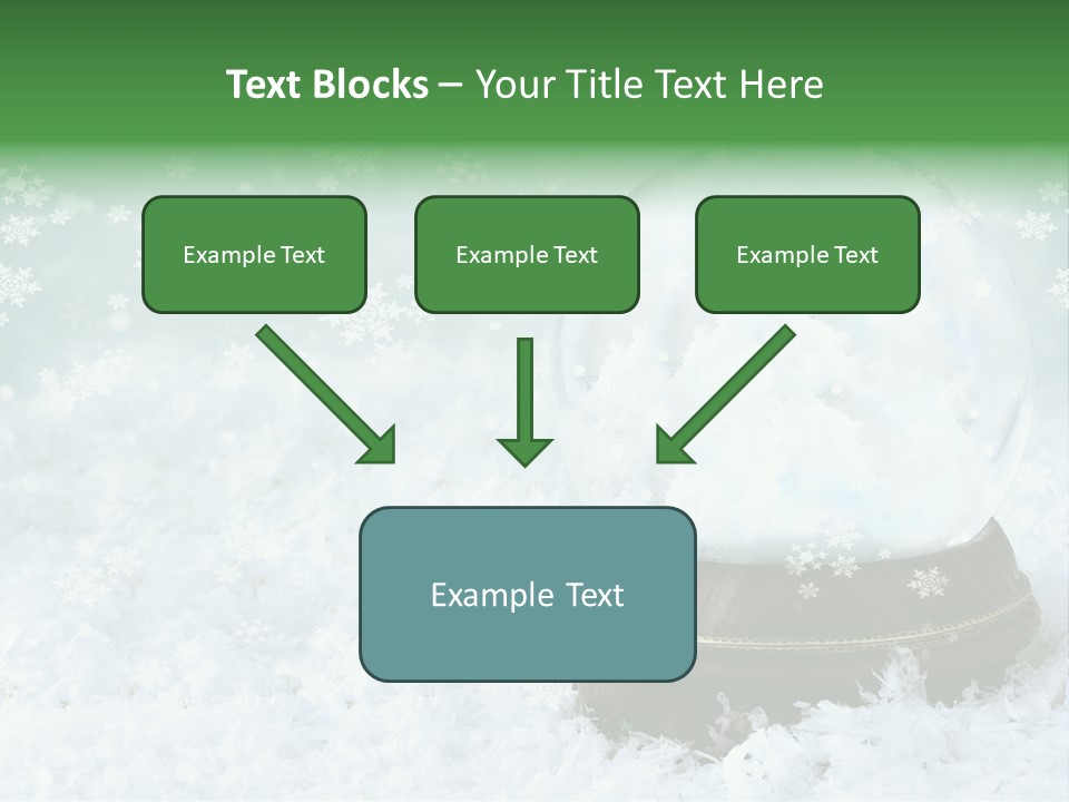 Empty Dreamy Decoration PowerPoint Template
