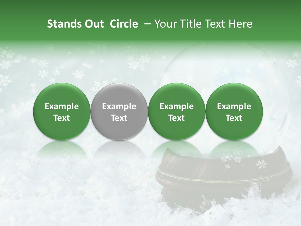 Empty Dreamy Decoration PowerPoint Template