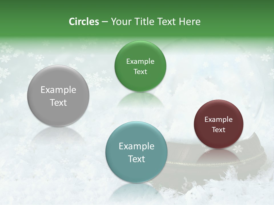 Empty Dreamy Decoration PowerPoint Template