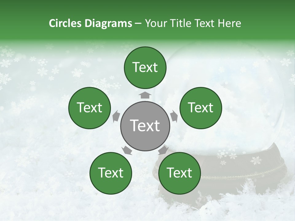 Empty Dreamy Decoration PowerPoint Template