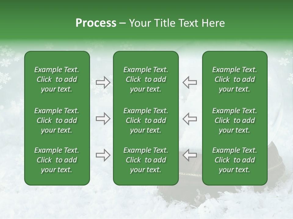 Empty Dreamy Decoration PowerPoint Template