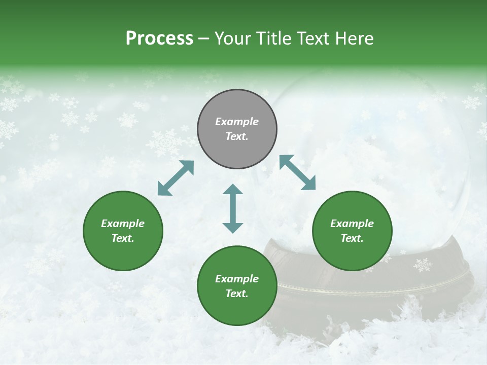 Empty Dreamy Decoration PowerPoint Template