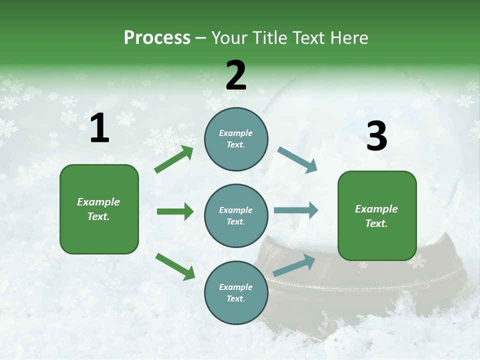 Empty Dreamy Decoration PowerPoint Template