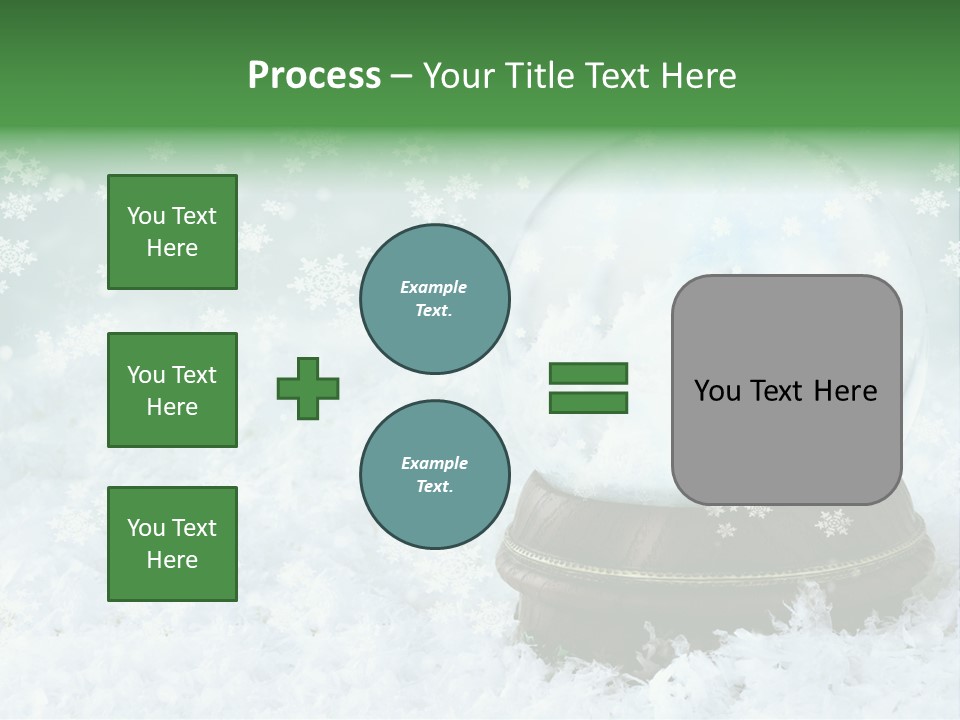 Empty Dreamy Decoration PowerPoint Template
