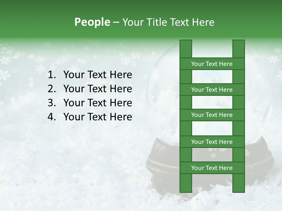 Empty Dreamy Decoration PowerPoint Template