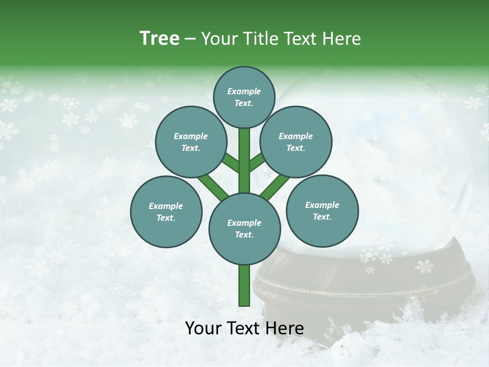 Empty Dreamy Decoration PowerPoint Template