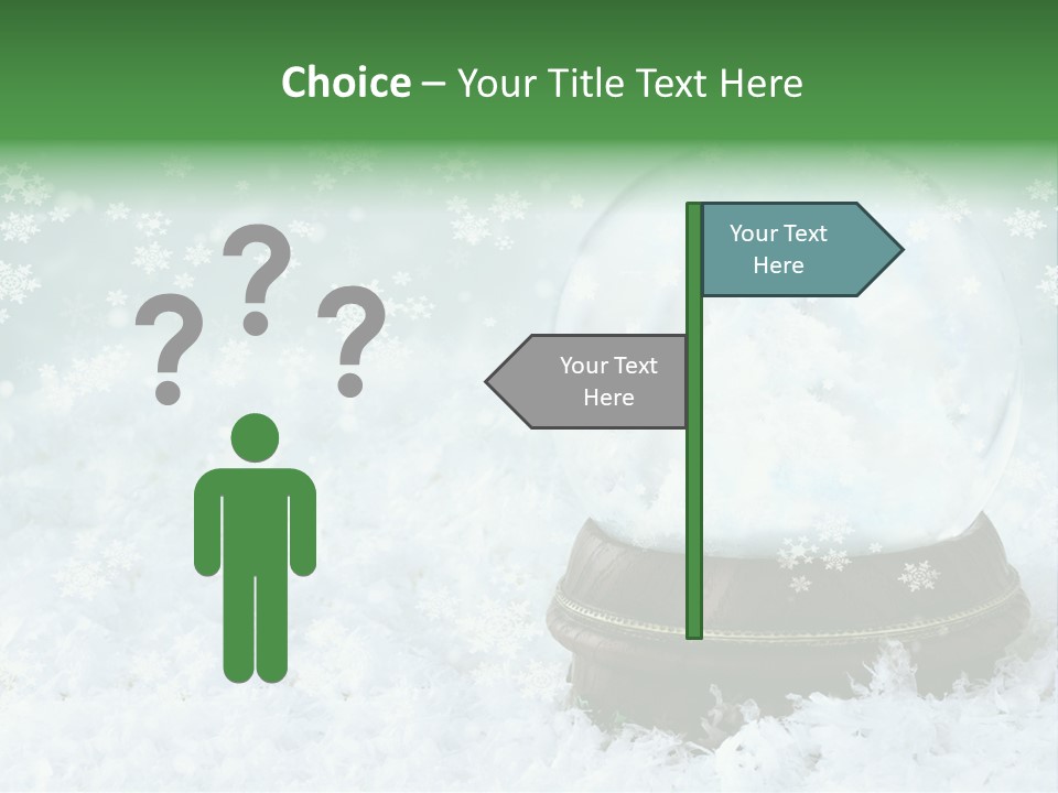 Empty Dreamy Decoration PowerPoint Template