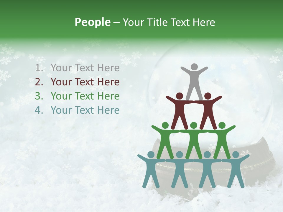 Empty Dreamy Decoration PowerPoint Template