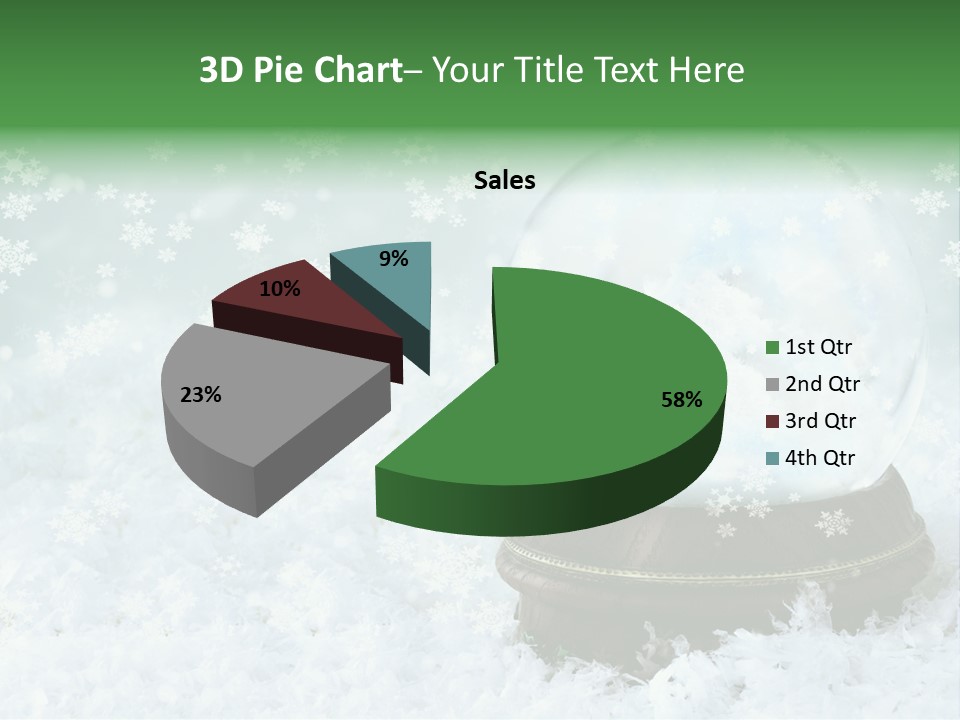 Empty Dreamy Decoration PowerPoint Template