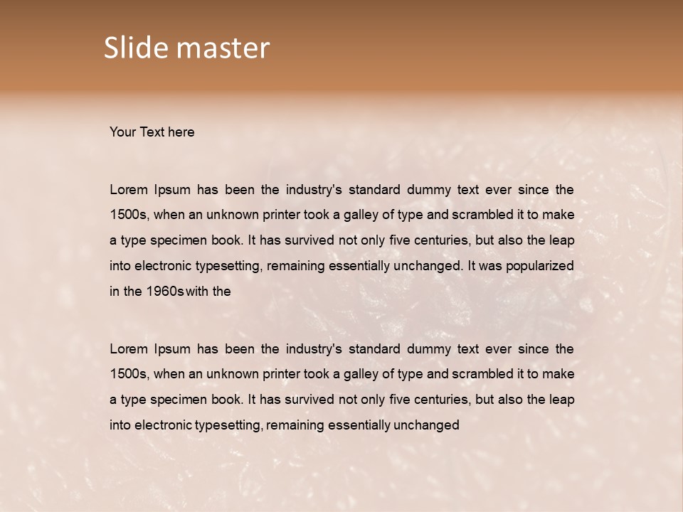 Beauty Patch Dermatology Spot PowerPoint Template