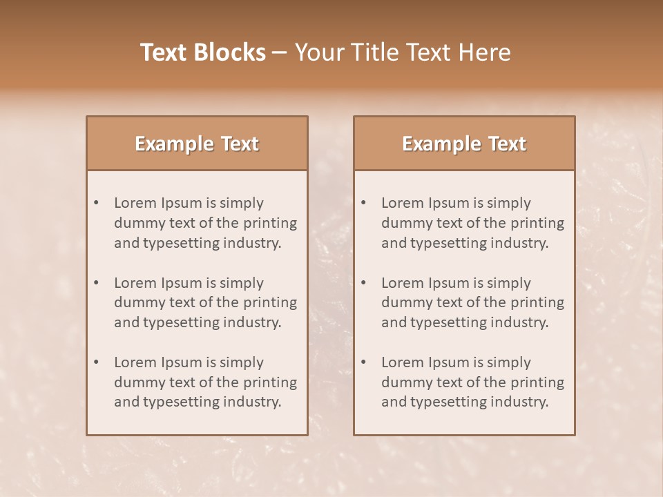 Beauty Patch Dermatology Spot PowerPoint Template