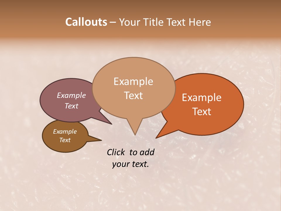 Beauty Patch Dermatology Spot PowerPoint Template