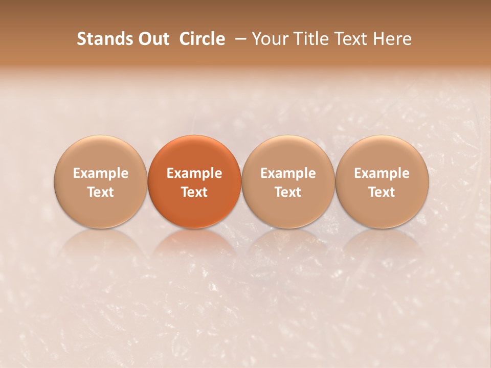 Beauty Patch Dermatology Spot PowerPoint Template