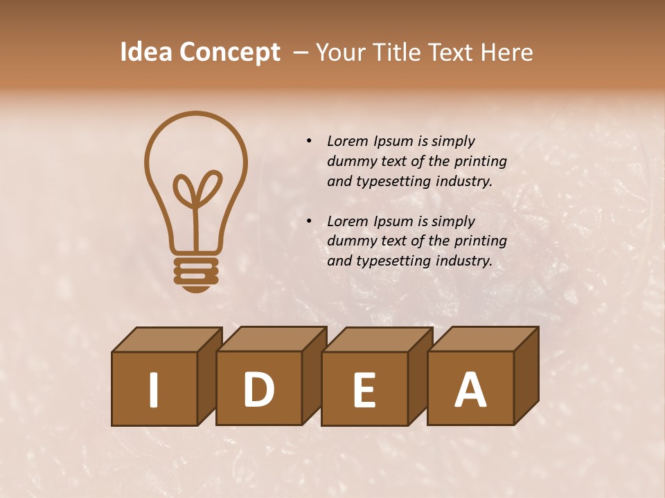 Beauty Patch Dermatology Spot PowerPoint Template