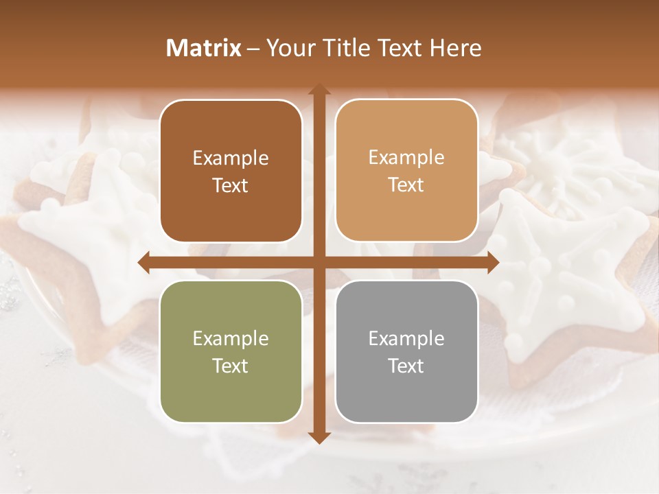 December Decorative Delicious PowerPoint Template