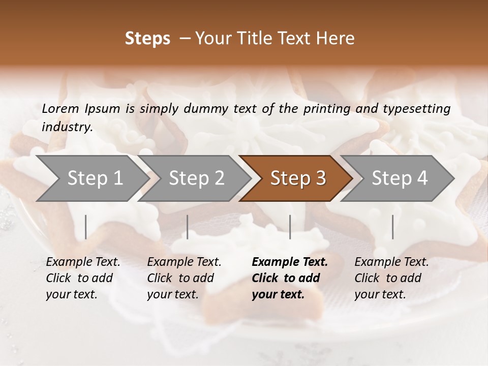 December Decorative Delicious PowerPoint Template