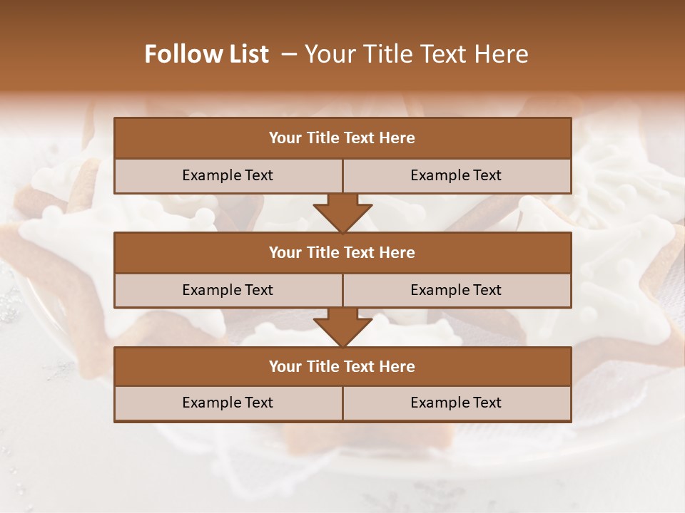 December Decorative Delicious PowerPoint Template