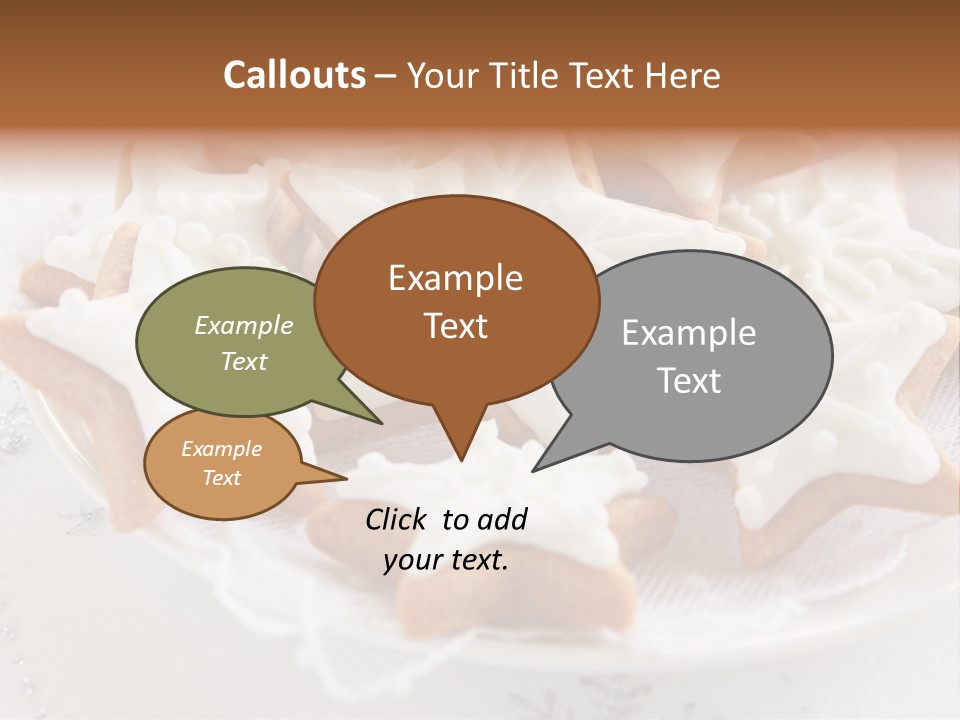 December Decorative Delicious PowerPoint Template