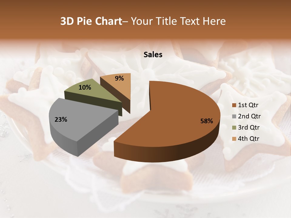 December Decorative Delicious PowerPoint Template