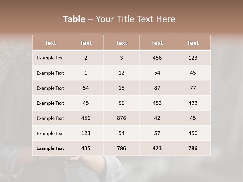Face Copy People PowerPoint Template