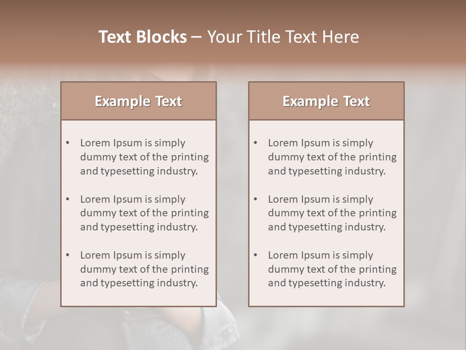 Face Copy People PowerPoint Template