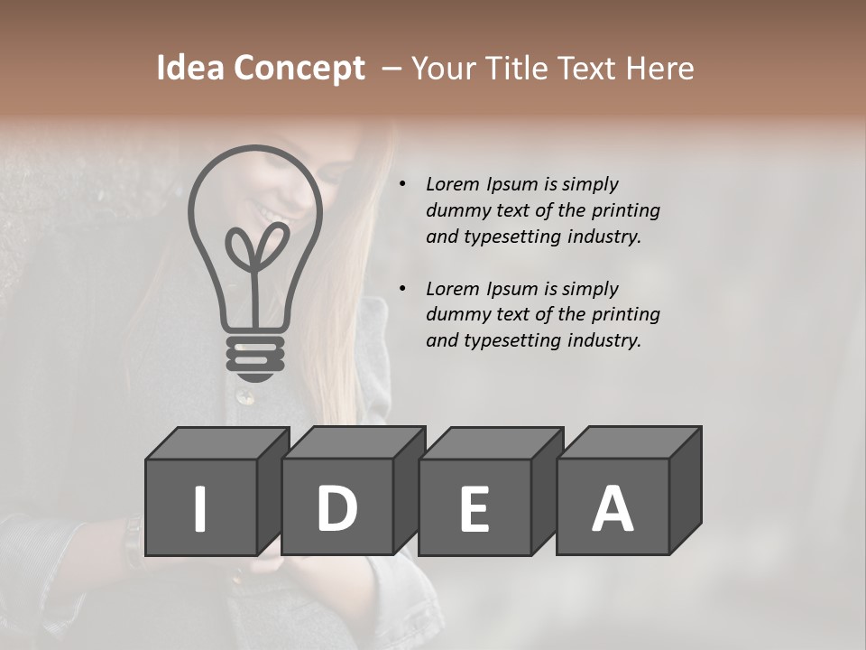 Face Copy People PowerPoint Template