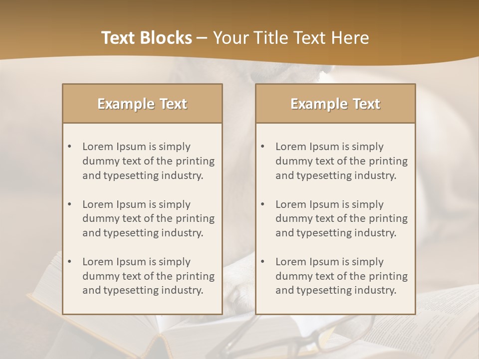 Portrait People Domestic PowerPoint Template