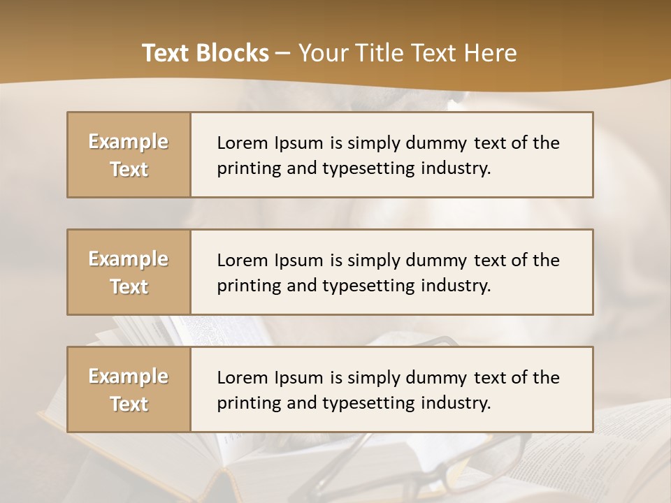 Portrait People Domestic PowerPoint Template