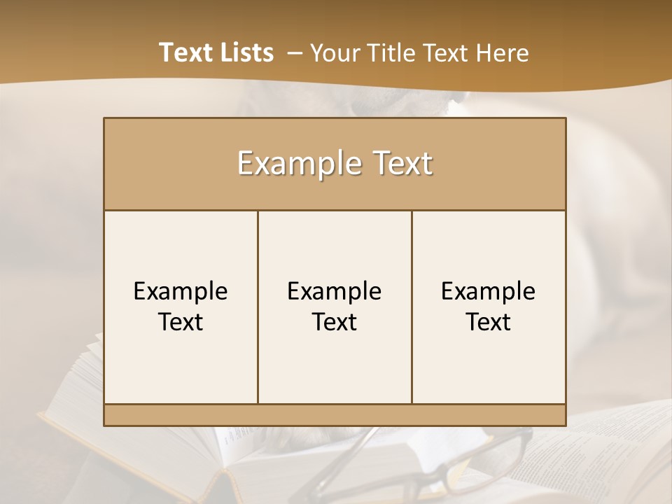 Portrait People Domestic PowerPoint Template