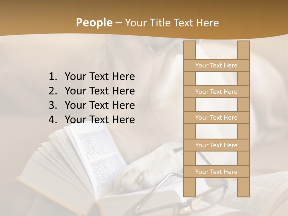 Portrait People Domestic PowerPoint Template