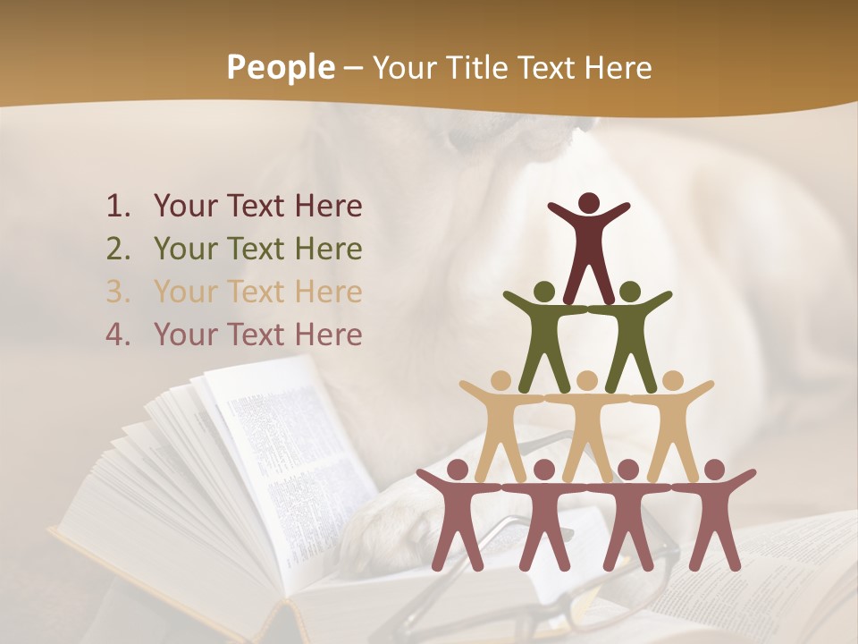 Portrait People Domestic PowerPoint Template