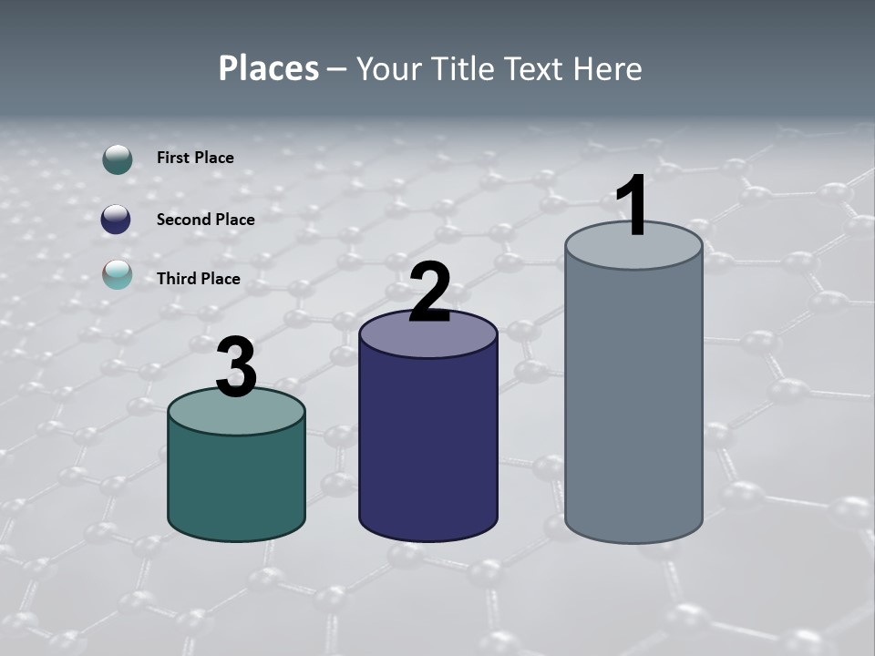 Structure Nanotechnology Sheet PowerPoint Template