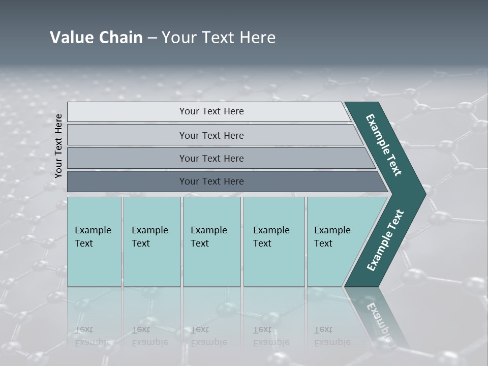 Structure Nanotechnology Sheet PowerPoint Template