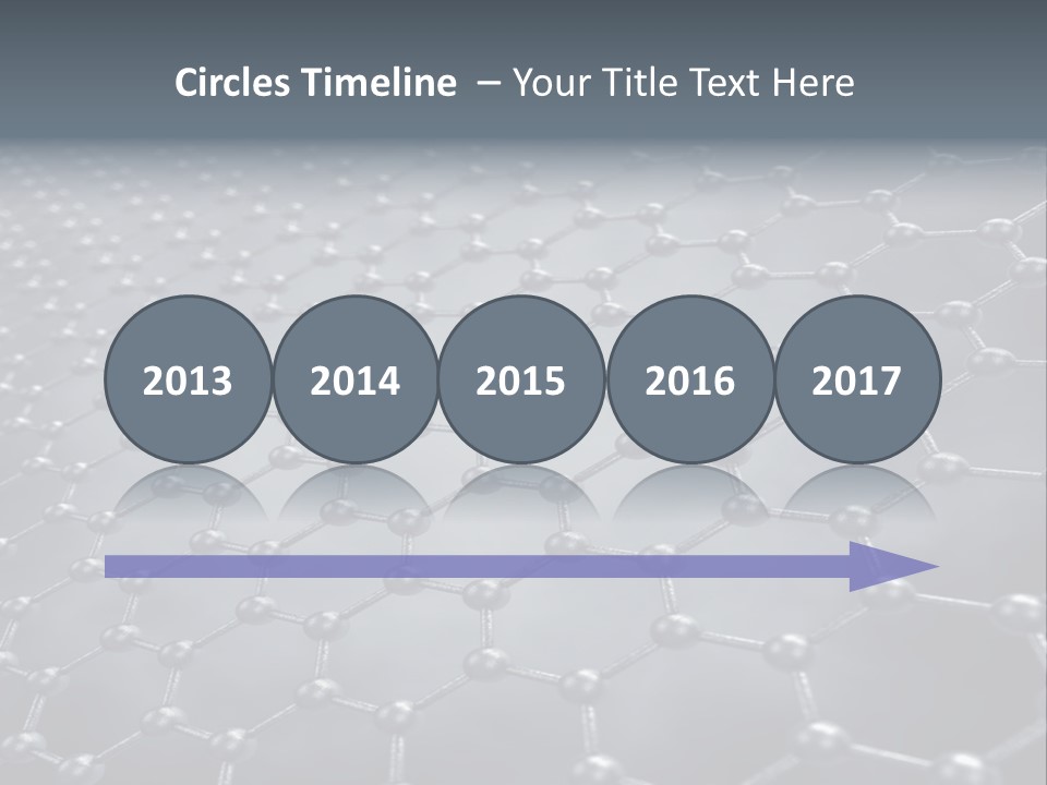 Structure Nanotechnology Sheet PowerPoint Template