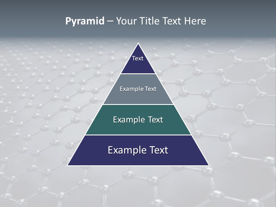 Structure Nanotechnology Sheet PowerPoint Template