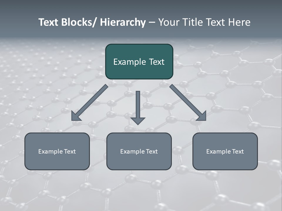 Structure Nanotechnology Sheet PowerPoint Template