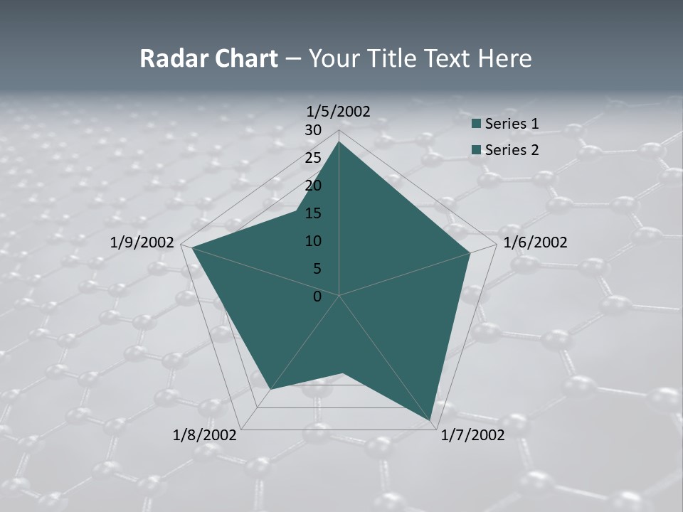 Structure Nanotechnology Sheet PowerPoint Template