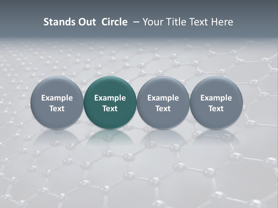 Structure Nanotechnology Sheet PowerPoint Template