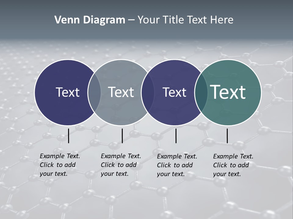 Structure Nanotechnology Sheet PowerPoint Template